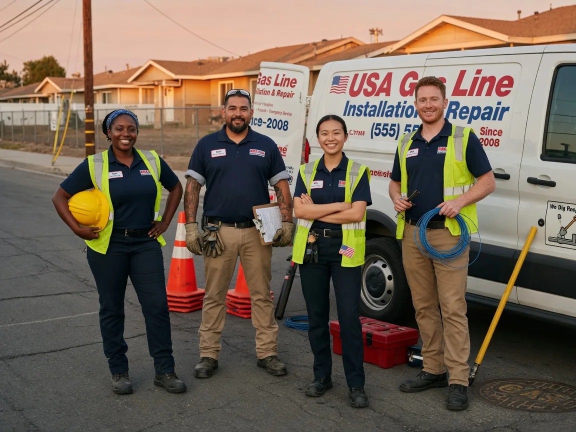 Gas Line Installation company in West Manchester, OH
